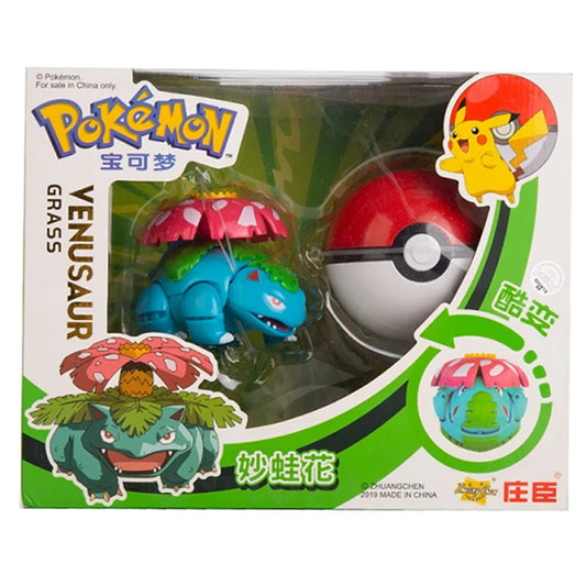 Figuras Pokémon de Colección - ¡Atrápalos Todos! Venusaur en caja