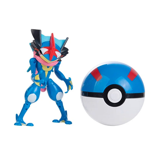 Figuras Pokémon de Colección - ¡Atrápalos Todos!  Greninja sin caja